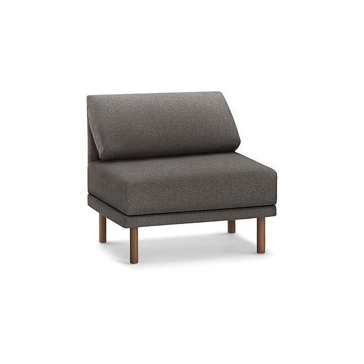 Burrow - Contemporary Range Armchair - Heather Charcoal_0