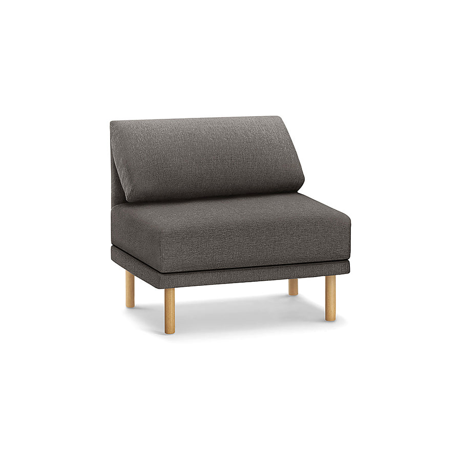 Burrow - Contemporary Range Armchair - Heather Charcoal_0