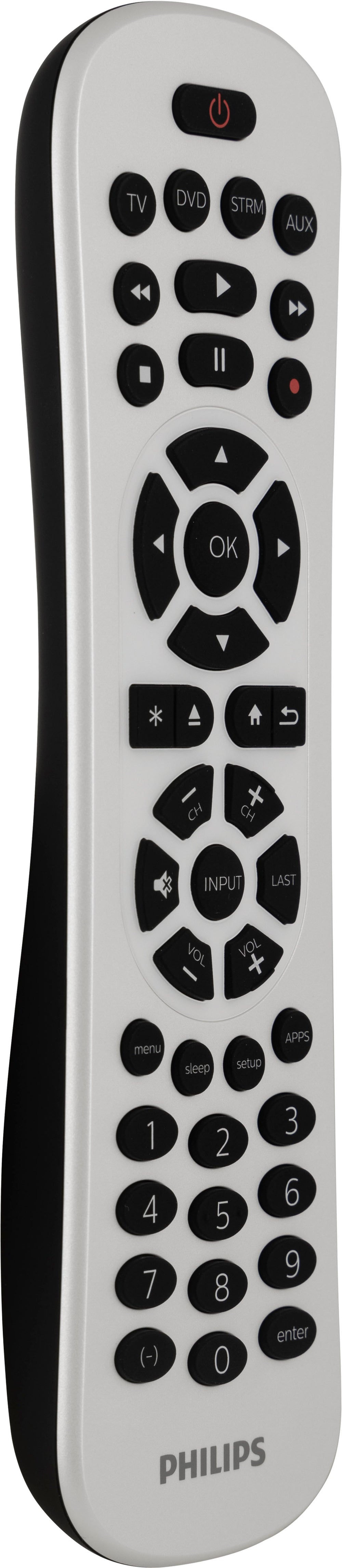 Philips - 4-Device Backlit Universal Remote, White_1