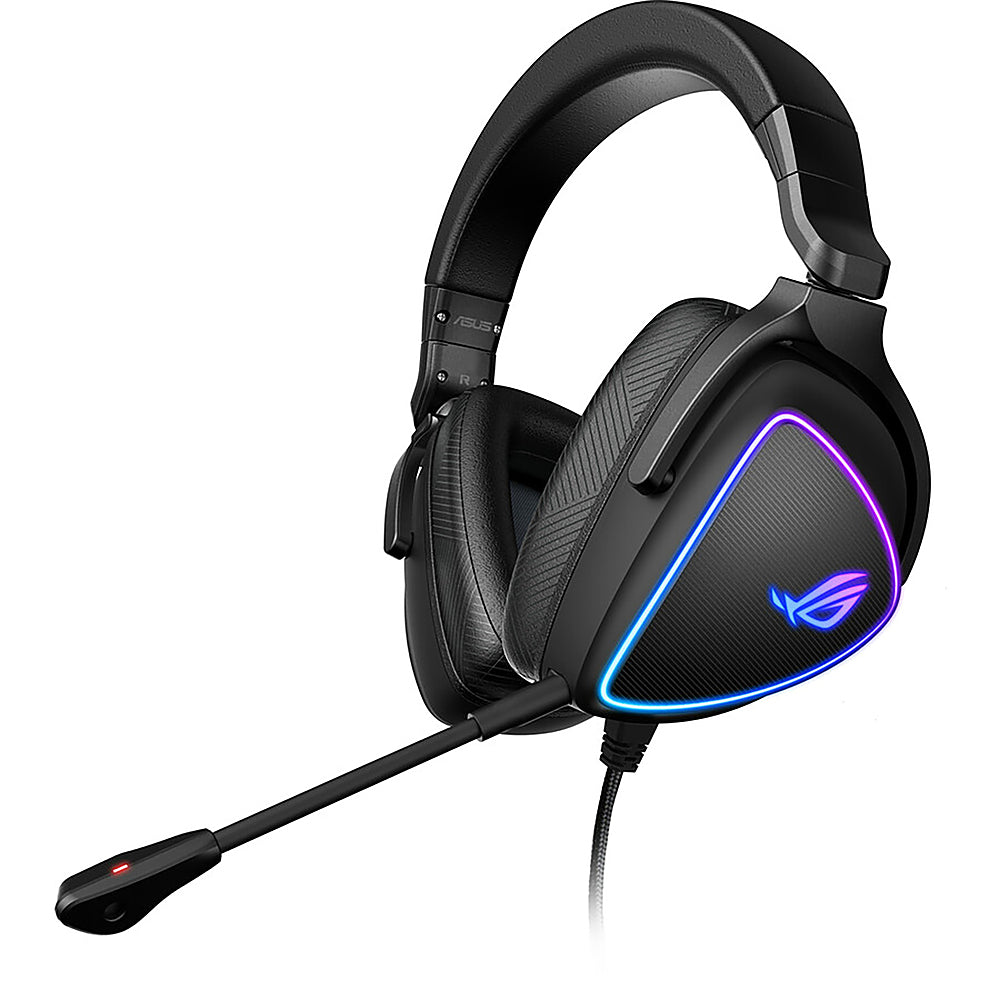 ASUS - ROG Delta S Wired Gaming Headset for PC, MAC, Switch, Playstation, and others with AI noise-canceling mic - Black_1