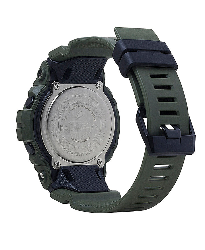 Casio - Men's G-Shock Power Trainer with Bluetooth Mobile Link 49mm Watch - Green_1
