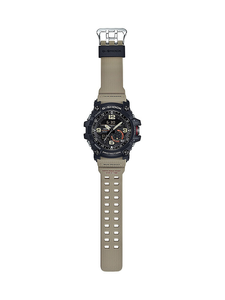 Casio - Men's G-Shock Mudmaster Twin-Sensor Analog-Digital 55mm Watch - Tan_2