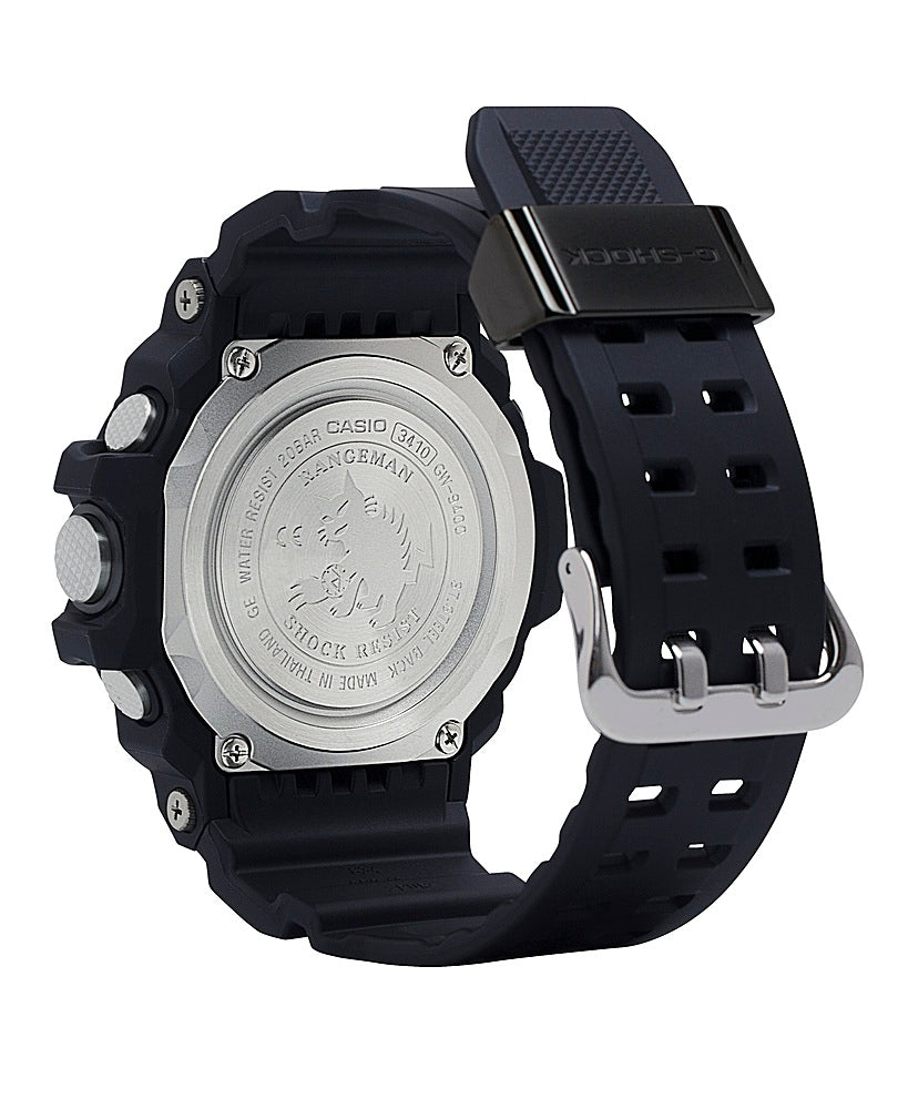 Casio - Men's G-Shock Rangeman Triple-Sensor Atomic Solar 54mm Watch - Black_1