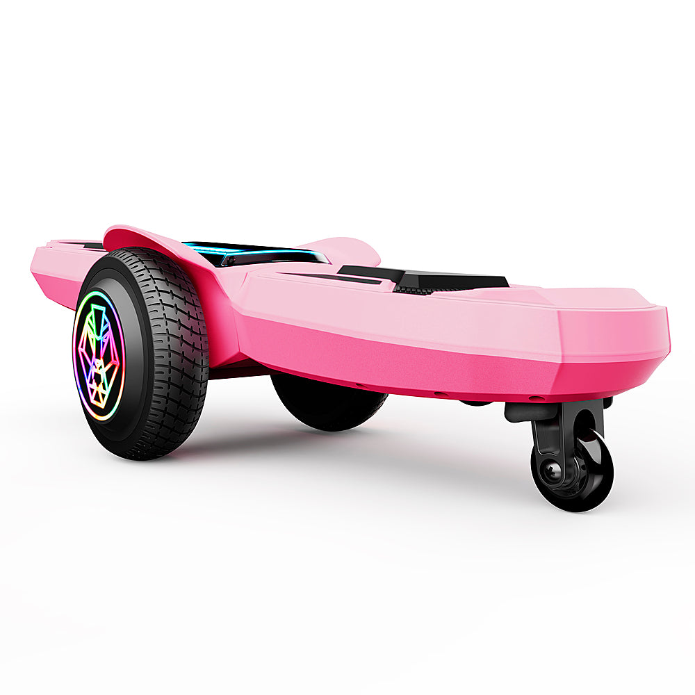 Swagtron - Shuttle Zipboard Electric Hoverboard + Skateboard w/ Maximum Range 3 miles & Maximum Speed  6.3mph - Pink_1