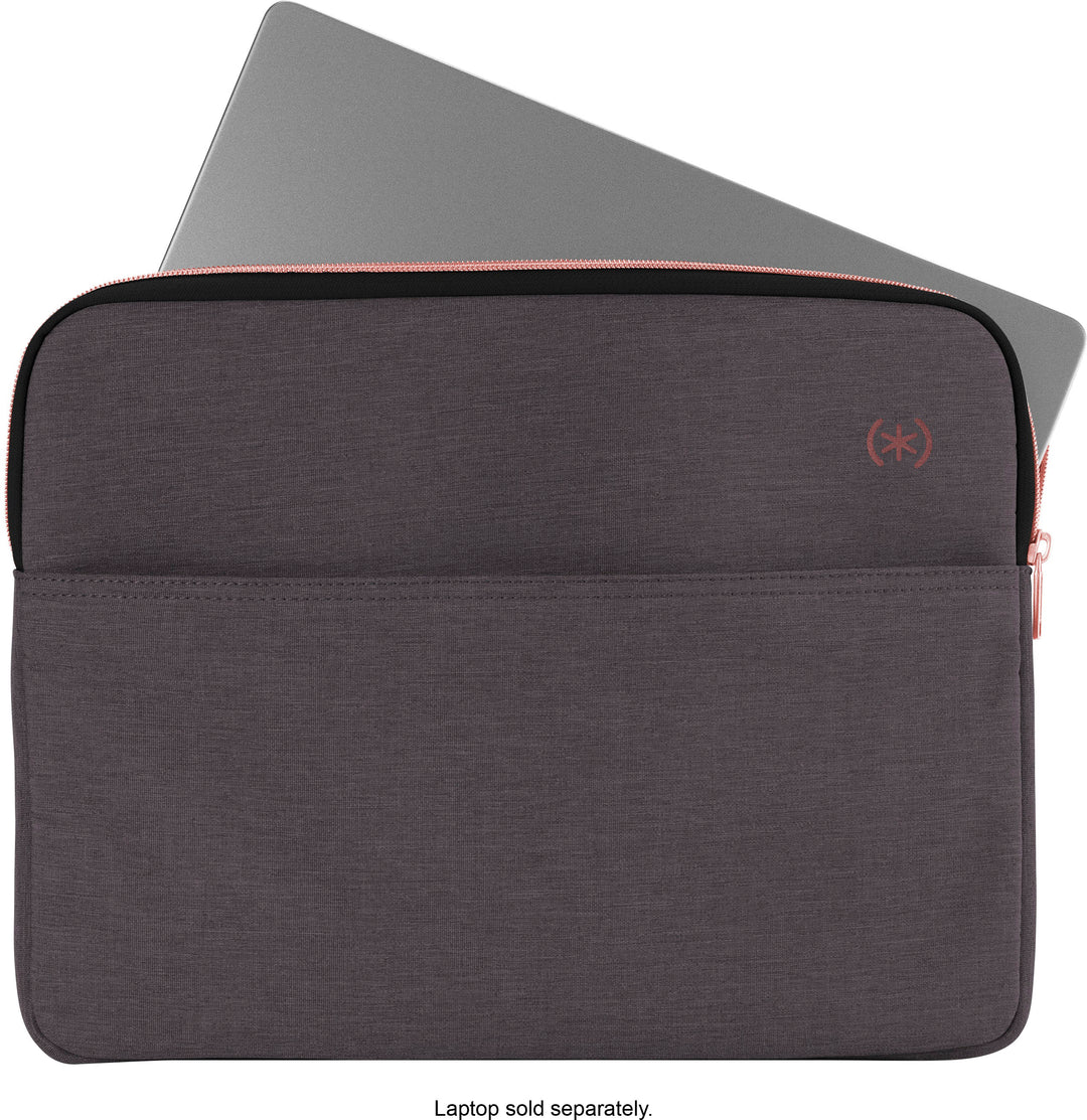Speck - Transfer Pro Pocket Protective Sleeve Universal 15"-16" for MacBook computers, laptops and tablets - Cloudy Grey/Rose Gold_4
