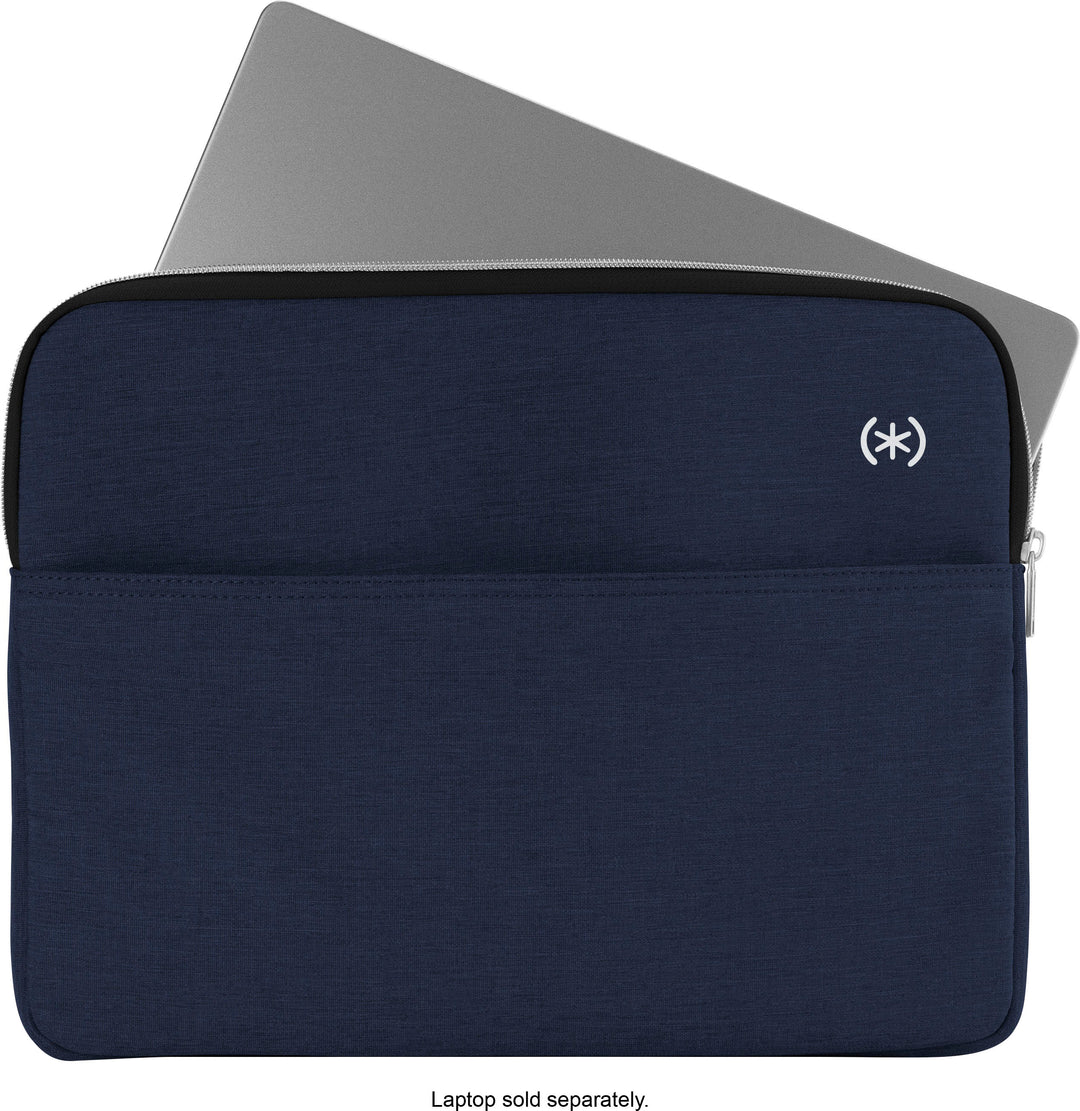 Speck - Transfer Pro Pocket Protective Sleeve Universal 13"-14" for MacBook computers, laptops and tablets - Coastal Blue/White_5