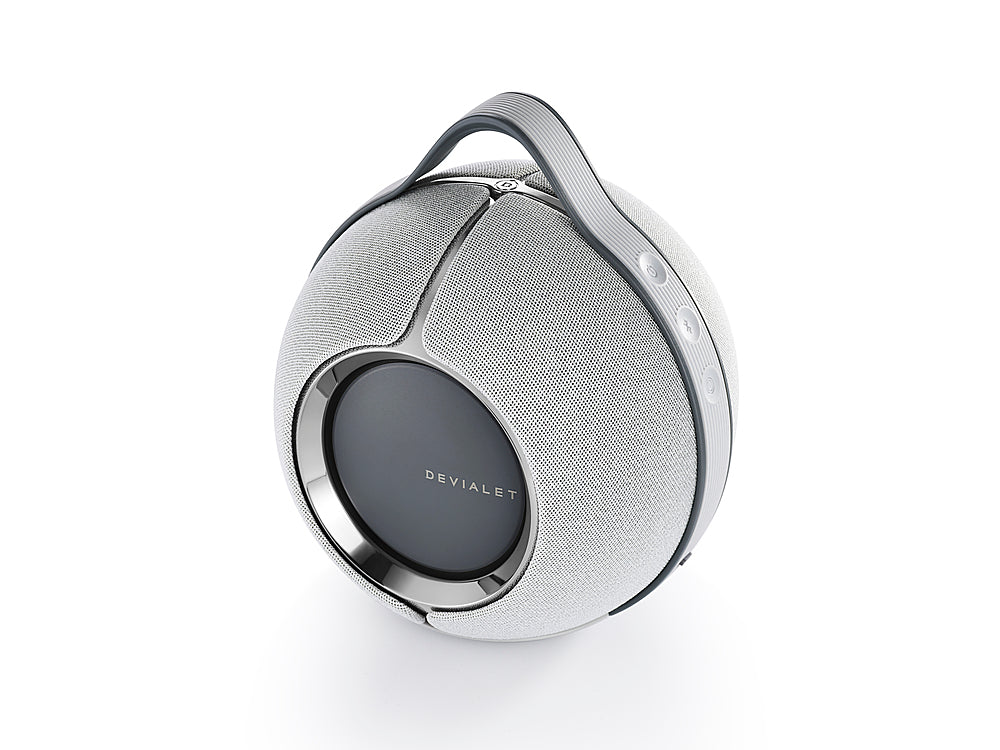 Devialet - Mania Portable Bluetooth and Wi-Fi Capability Speaker - Light Grey_1