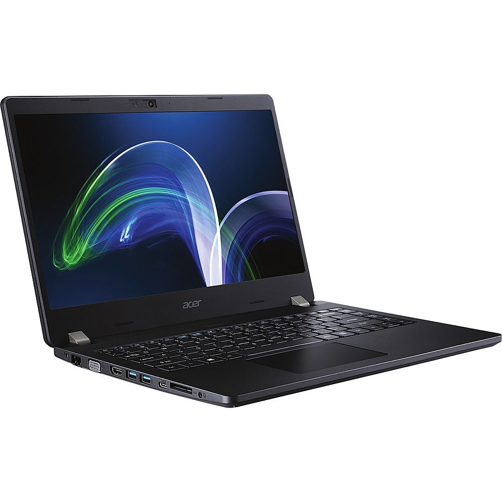 Acer - TravelMate P2 P214-41-G2 14" Laptop - AMD Ryzen 5 PRO - 8 GB Memory - 256 GB SSD - Shale Black_1
