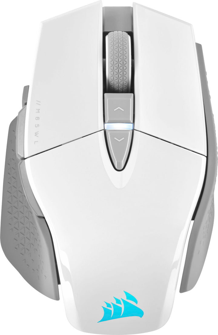 CORSAIR - M65 Ultra Wireless Optical Gaming Mouse with Slipstream Technology - White_0