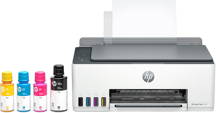 HP - Smart Tank 5101 Wireless All-In-One Supertank Inkjet Printer with up to 2 Years of Ink Included - White_0