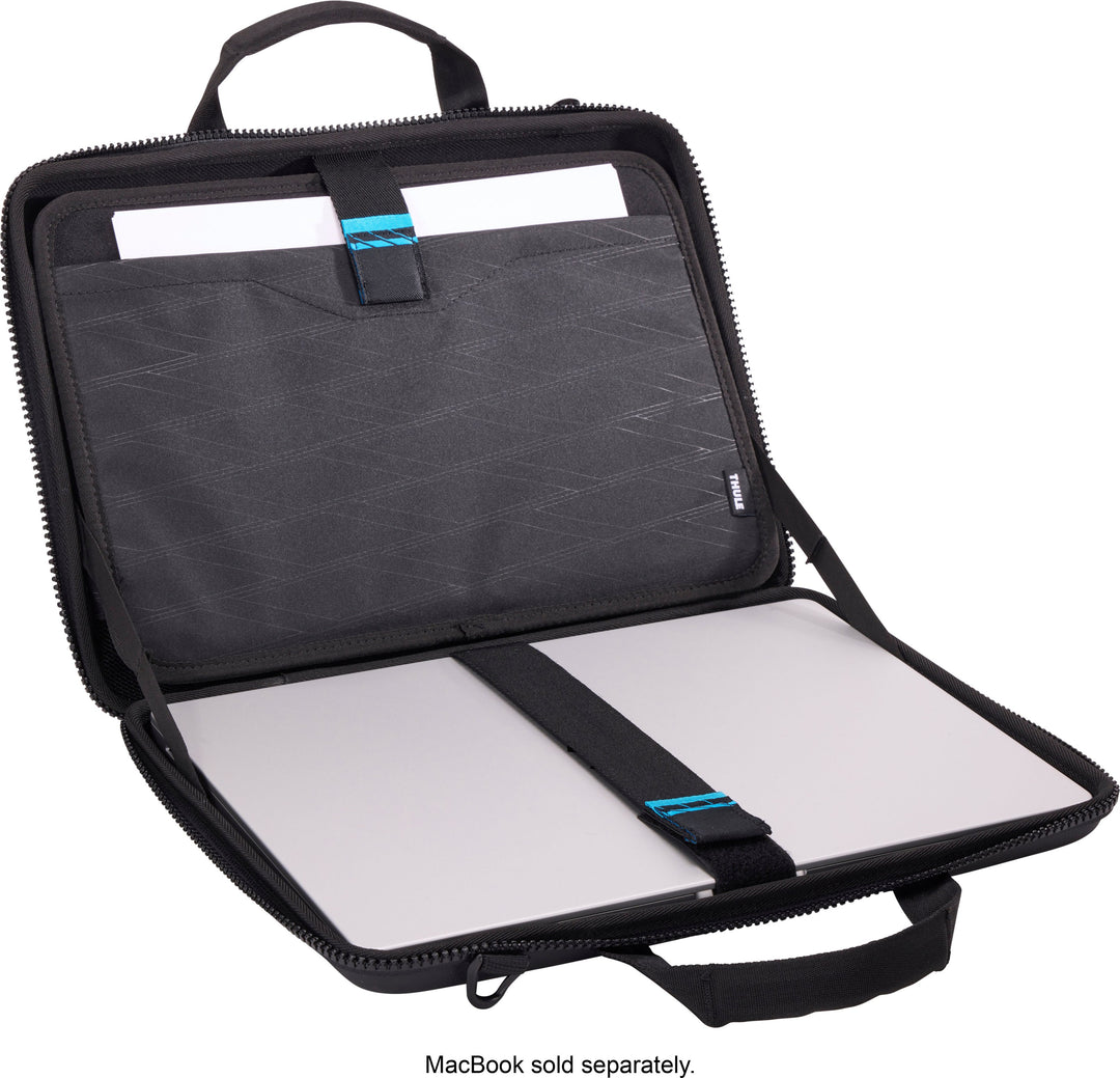 Thule - Gauntlet 4 Attaché Briefcase for all 16” Apple MacBook Pro Models, all 15” Apple MacBook Pro Models & 14.1" PC & Laptops - Black_6