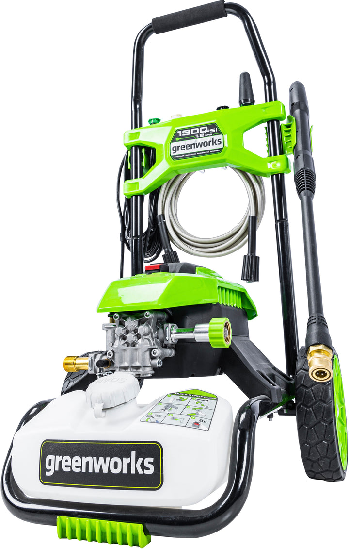 Greenworks - Electric Pressure Washer up to 1900 PSI at 1.2 GPM - Green_7