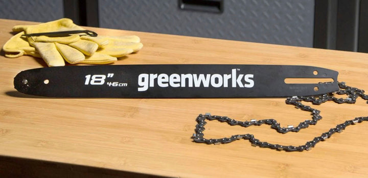 Greenworks - 18-Inch Replacement Chainsaw Bar and Chain Combo - Black_2
