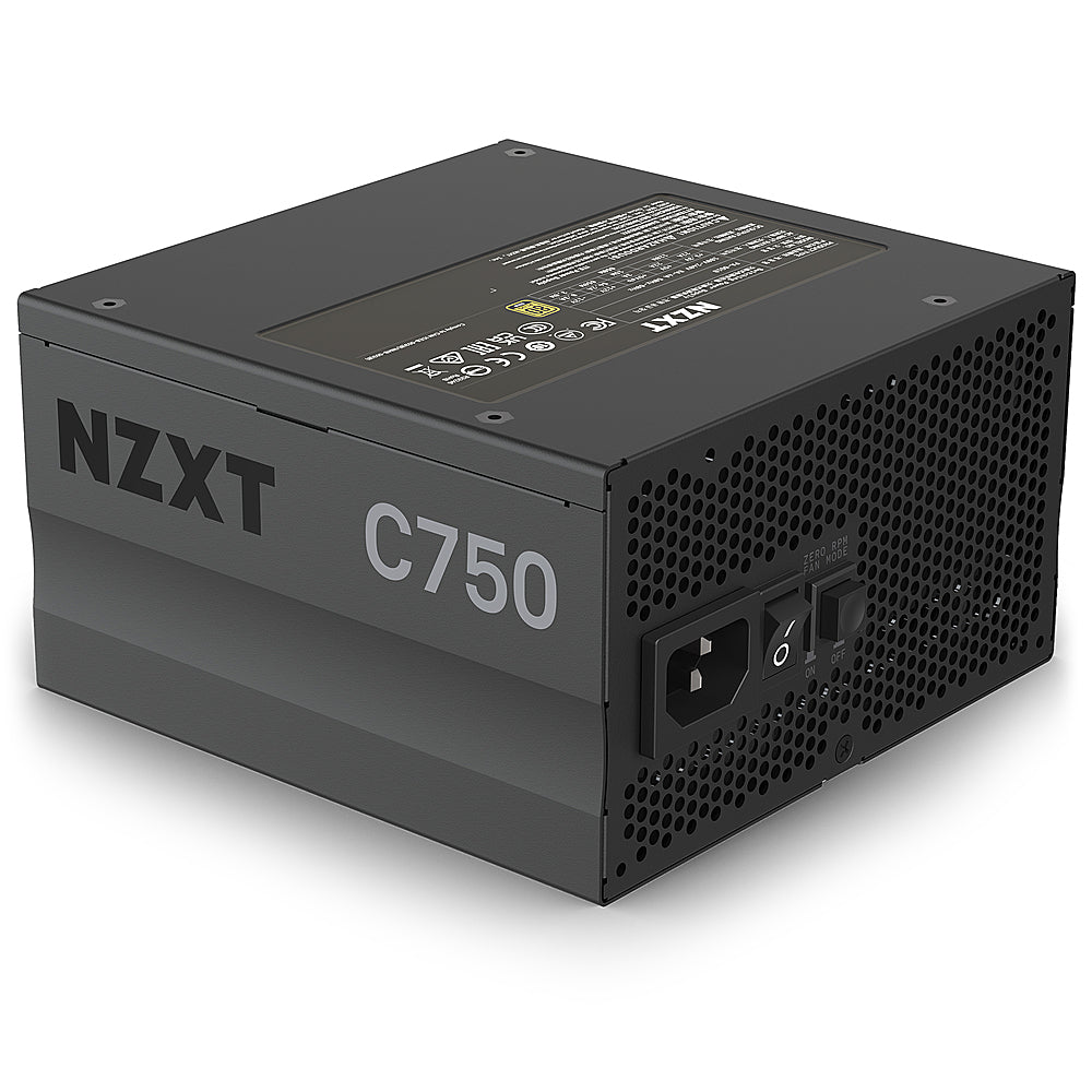 NZXT - C-750 ATX Gaming Power Supply - Black_3