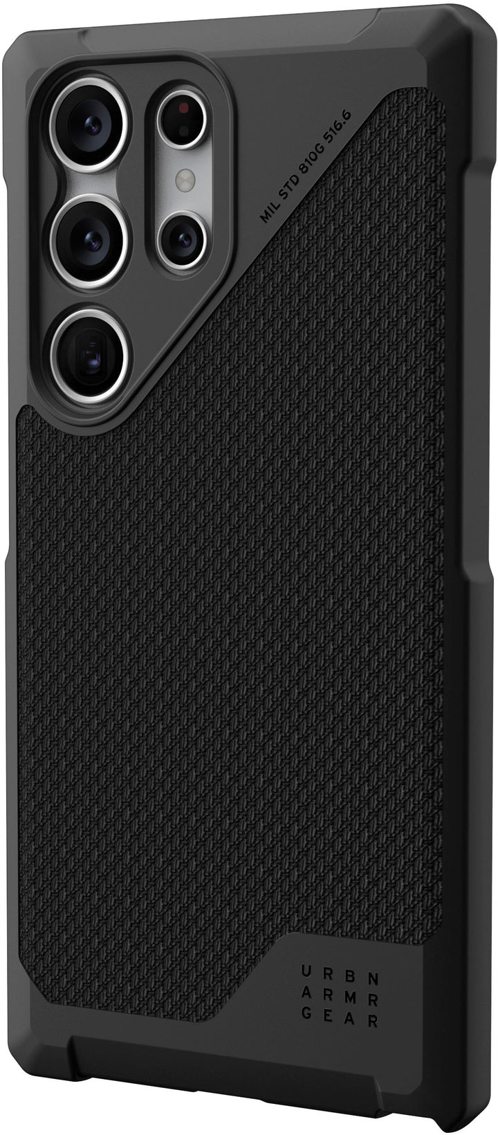 UAG - Metropolis LT Pro Case for Galaxy S23 Ultra - Kevlar Black_8