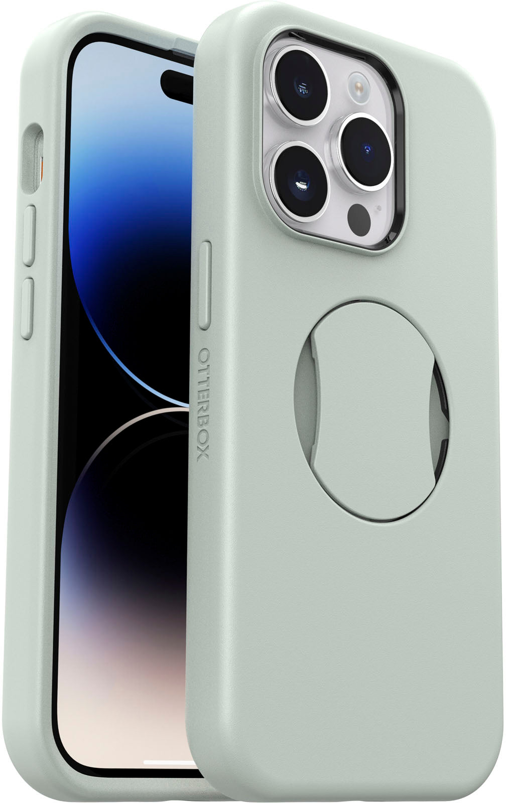 OtterBox - OtterGrip Symmetry Series Hard Shell for Apple iPhone 14 Pro - Chill Out_3