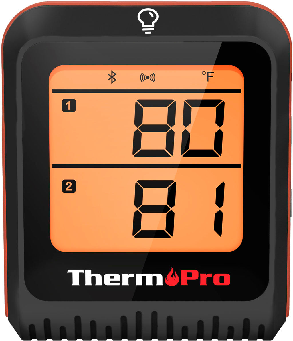ThermoPro - Bluetooth Dual Probe Digital Meat Thermometer - Black_0