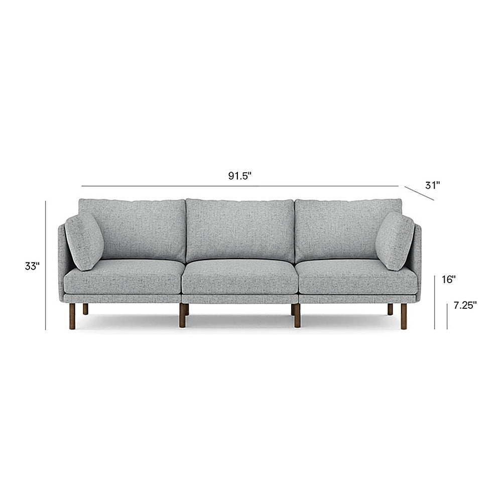 Burrow - Modern Field 3-Seat Sofa - Oatmeal_2