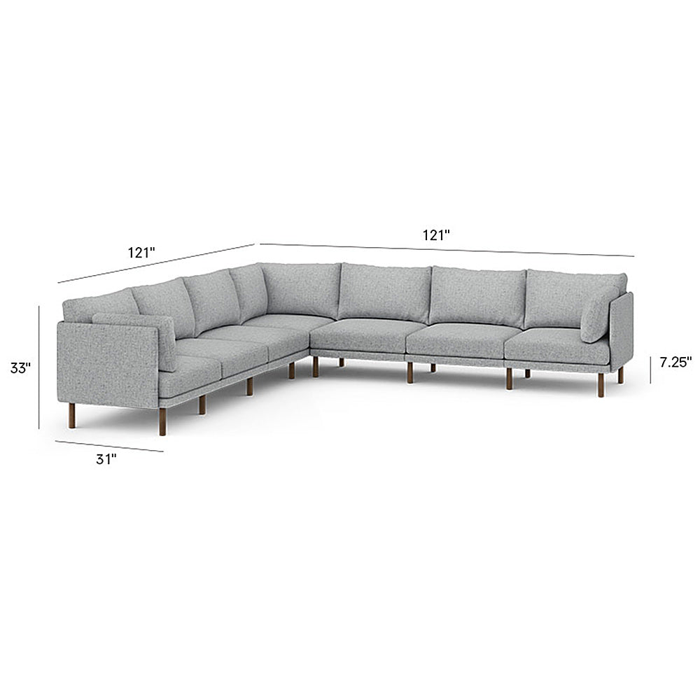 Burrow - Modern Field 7-Seat Sectional - Carbon_2