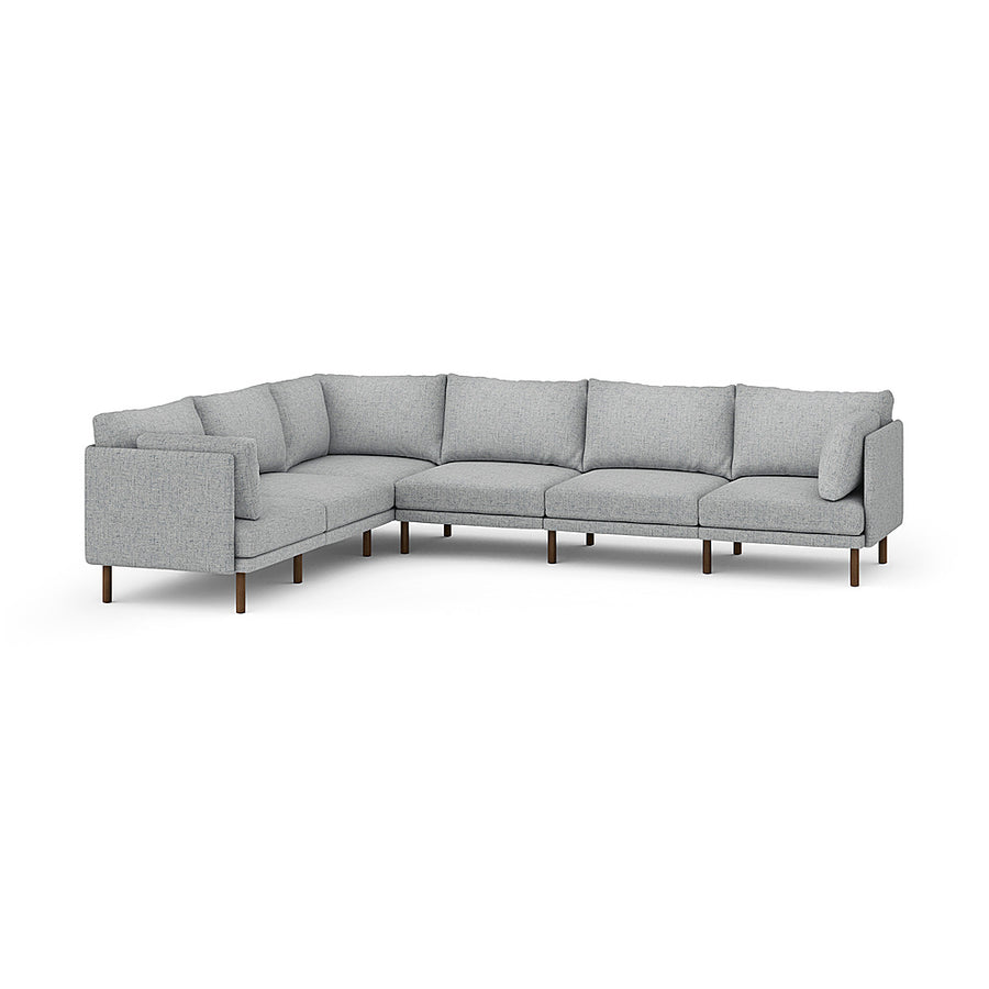 Burrow - Modern Field 6-Seat Sectional - Fog_0