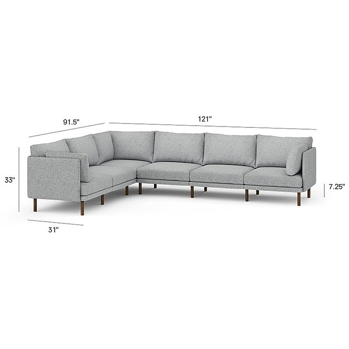 Burrow - Modern Field 6-Seat Sectional - Carbon_2