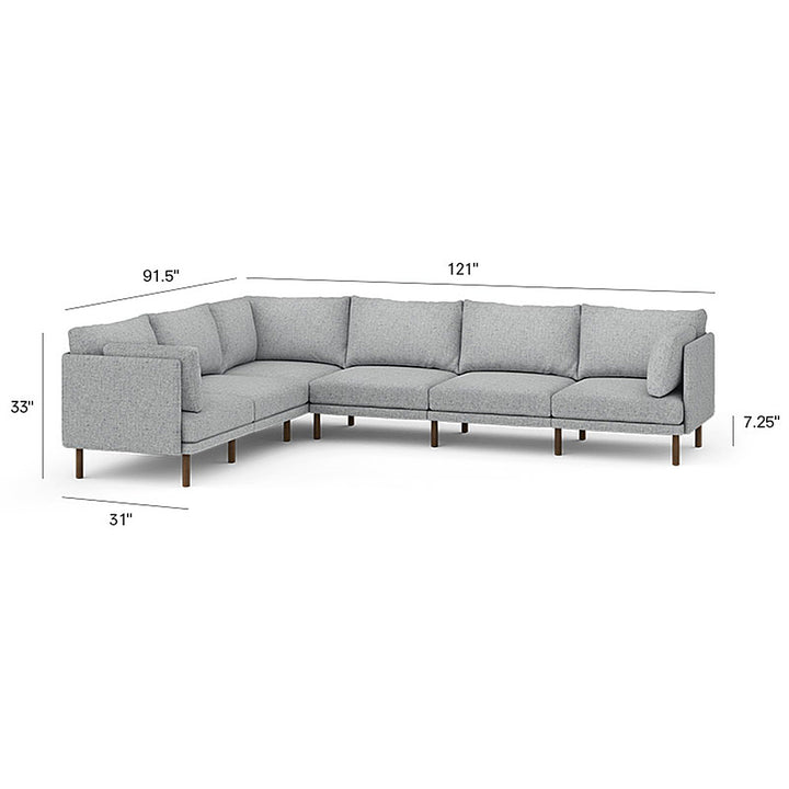 Burrow - Modern Field 6-Seat Sectional - Oatmeal_2