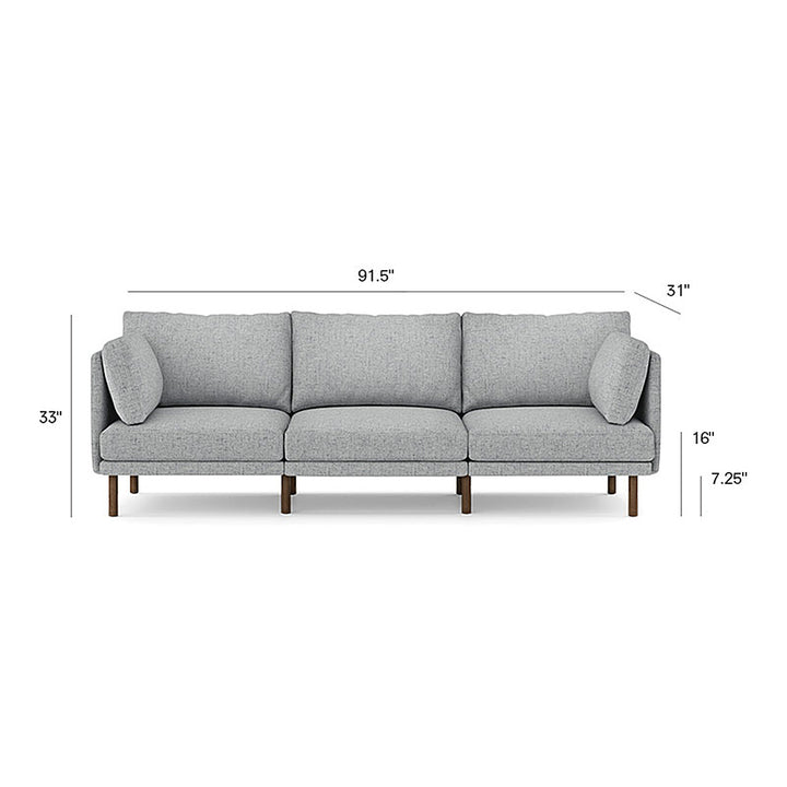 Burrow - Modern Field 3-Seat Sofa - Carbon_2