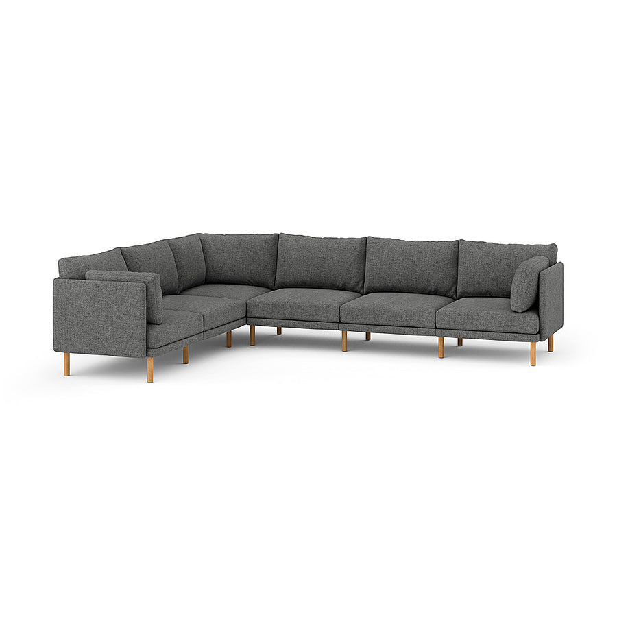 Burrow - Modern Field 6-Seat Sectional - Carbon_0