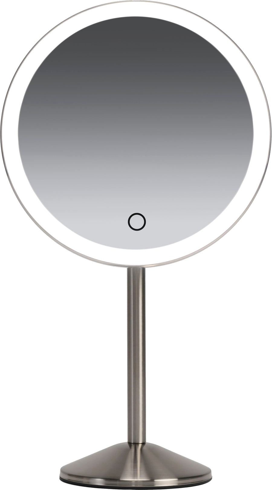 Ilios - Rechargeable 5x Round Tabletop Mirror - Silver_0
