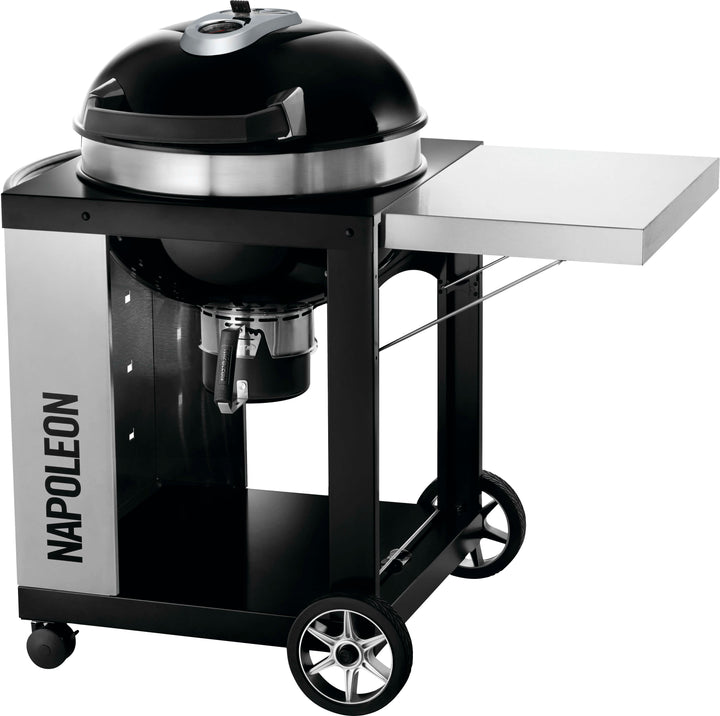 Napoleon - 22" PRO Charcoal Kettle Grill with Cart - Black_6