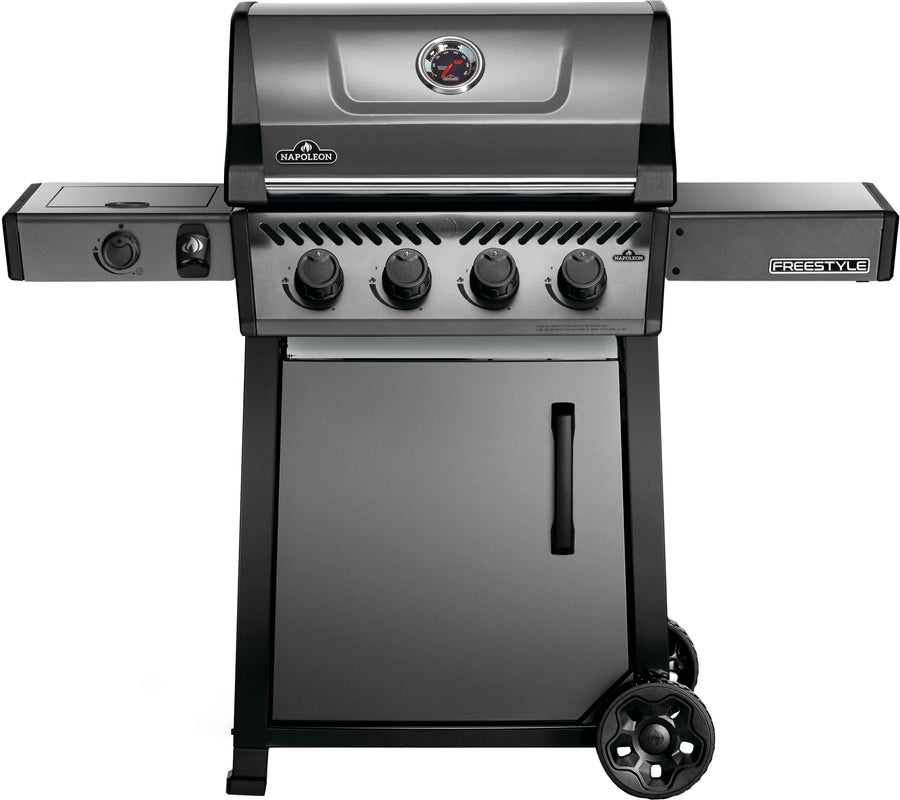 Napoleon - Freestyle 425 Propane Gas Grill with Side Burner - Graphite Grey_0