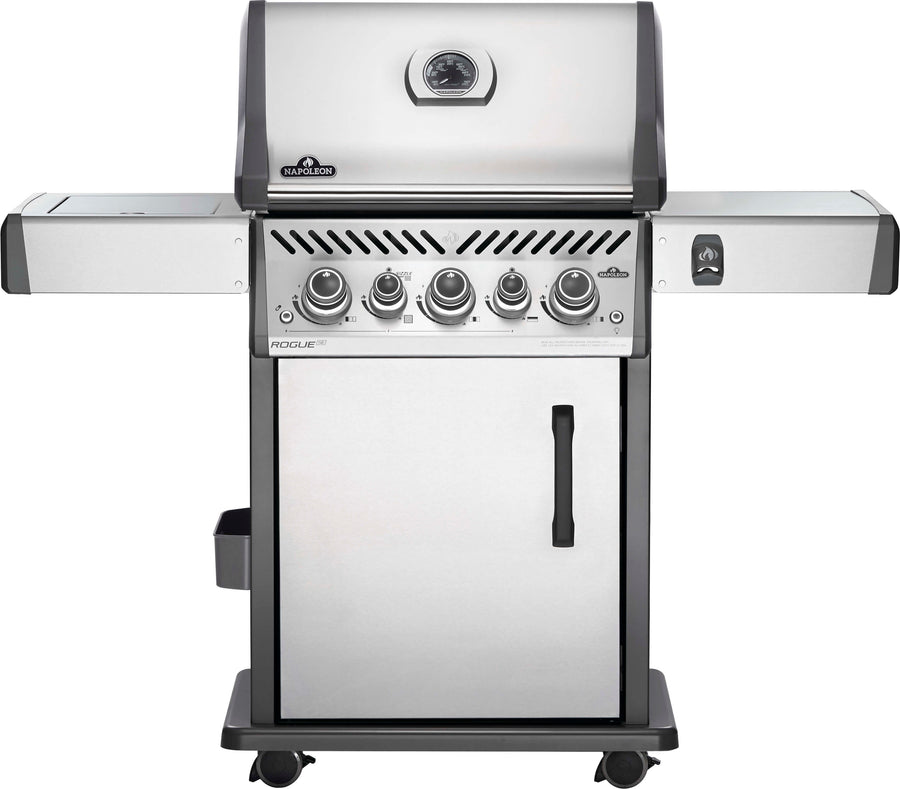 Napoleon - Rogue SE 425 Propane Gas Grill with Side and Rear Burners - Stainless Steel_0