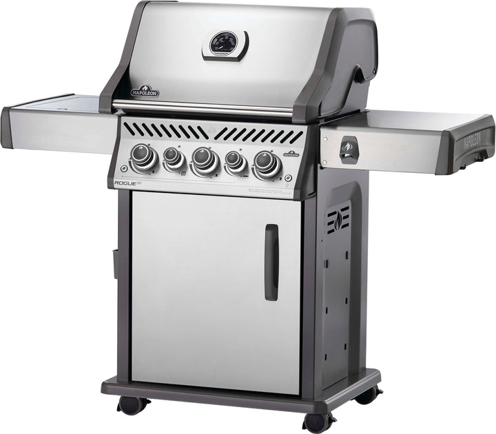 Napoleon - Rogue SE 425 Propane Gas Grill with Side and Rear Burners - Stainless Steel_9