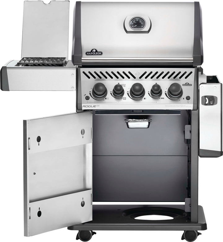 Napoleon - Rogue SE 425 Propane Gas Grill with Side and Rear Burners - Stainless Steel_8