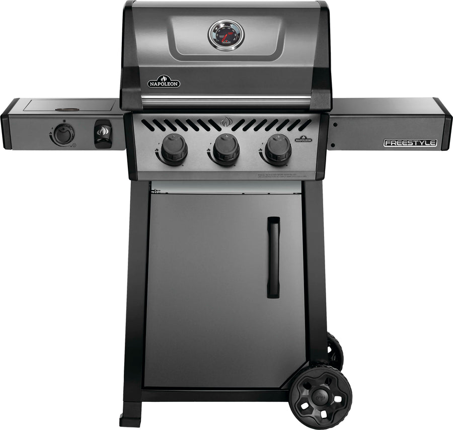 Napoleon - Freestyle 365 Propane Gas Grill with Side Burner - Graphite Grey_0