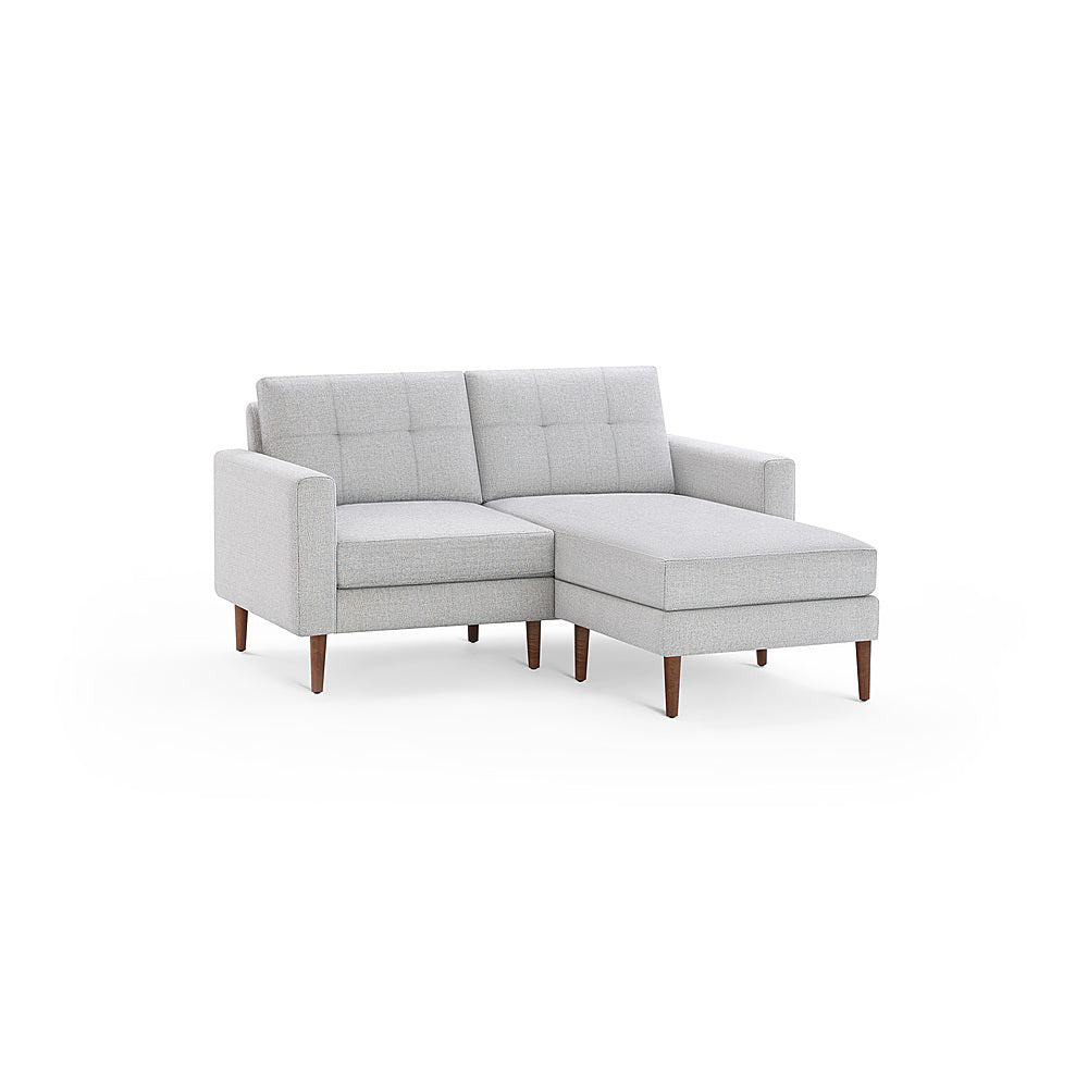 Burrow - Mid-Century Nomad Sectional Loveseat - Crushed Gravel_0