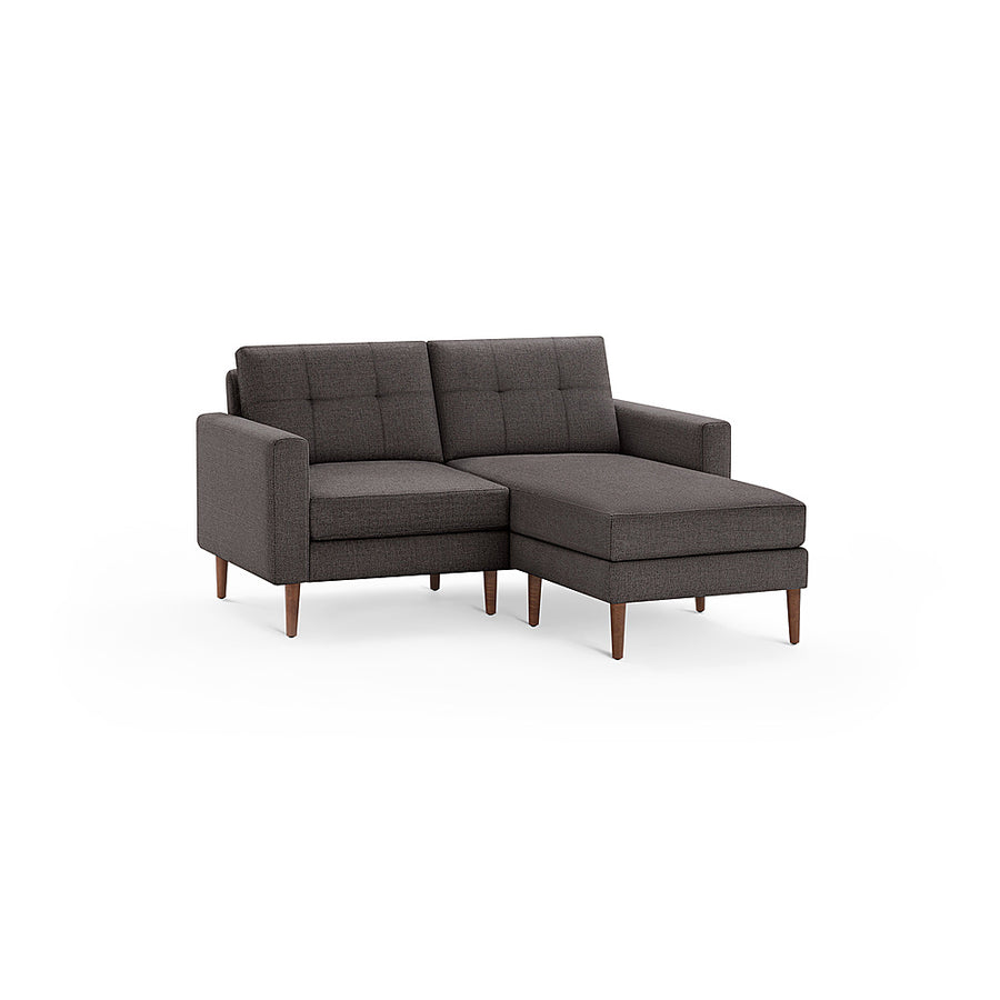 Burrow - Mid-Century Nomad Sectional Loveseat - Charcoal_0