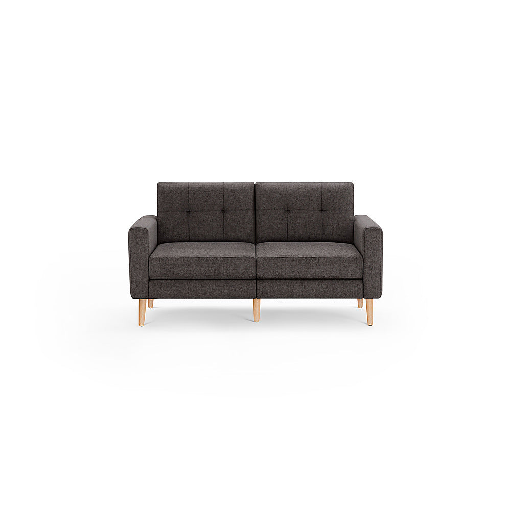 Burrow - Mid-Century Nomad Loveseat - Charcoal_0