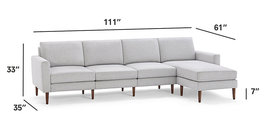 Burrow - Mid-Century Nomad King Sectional - Navy Blue_4