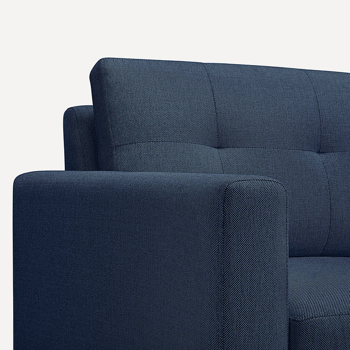 Burrow - Mid-Century Nomad Sectional Loveseat - Navy Blue_5