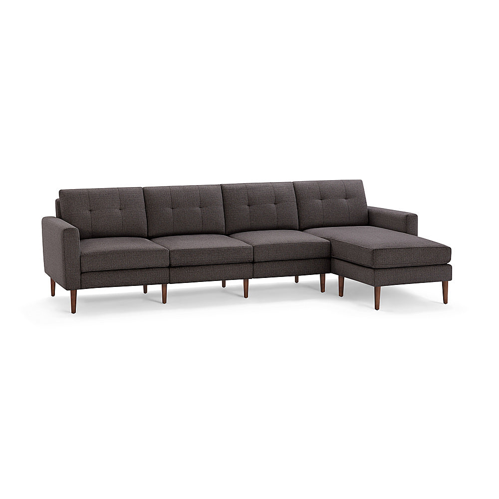 Burrow - Mid-Century Nomad King Sectional - Charcoal_0