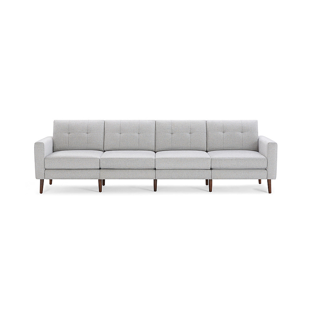 Burrow - Mid-Century Nomad King Sofa - Crushed Gravel_0