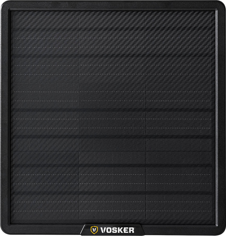 Vosker - Mountable 15,000 mAh Universal Solar Power Bank - Black_0