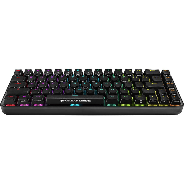 ASUS - Full-Sized Wired Mechanical Gaming Keyboard - Black, Gray_10
