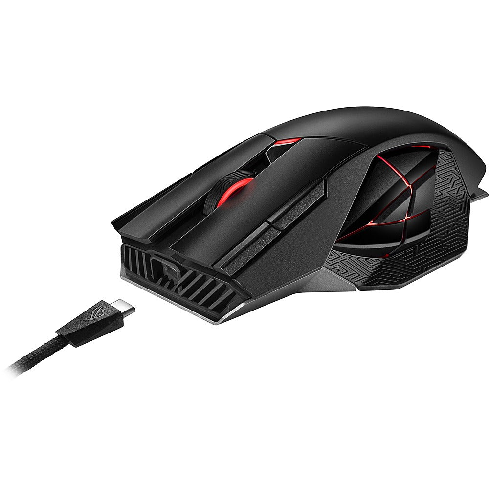 ASUS - Spatha X Wireless Optical Gaming Mouse with Lightweight - Black_6