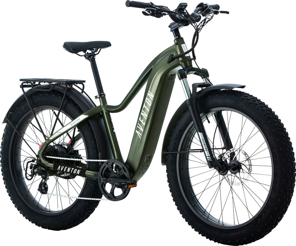 Aventon - Aventure.2 Step-Over Ebike w/ up to 60 mile Max Operating Range and 28 MPH Max Speed - Regular - Camouflage_1