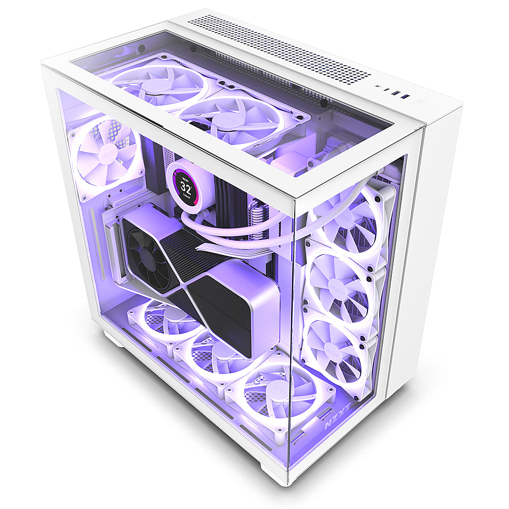 NZXT - H9 Elite ATX Mid-Tower Case with Dual Chamber - White_4