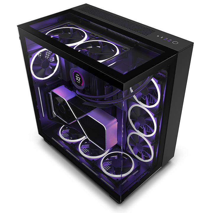 NZXT - H9 Elite ATX Mid-Tower Case with Dual Chamber - Black_5
