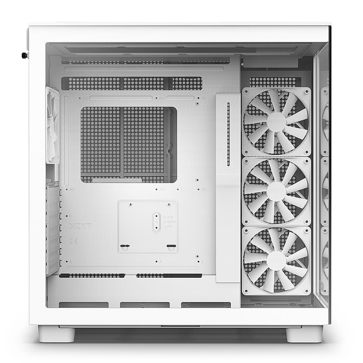 NZXT - H9 Flow ATX Mid-Tower Case with Dual Chamber - White_5