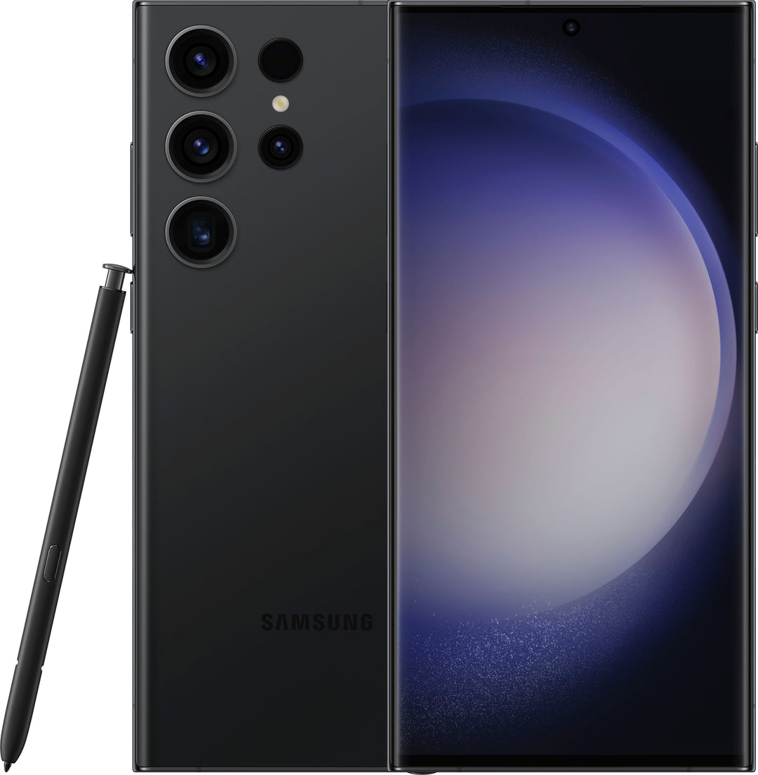 Samsung - Galaxy S23 Ultra 256GB (Unlocked) - Phantom Black_0